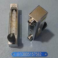 NPT1/4内螺纹连接DK800-6F玻璃转子流量计,不锈钢螺纹,带调节阀玻璃管流量计