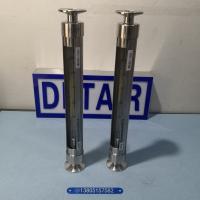不锈钢卫生型玻璃转子流量计WA30-15S,DN15不锈钢卫生卡盘玻璃转子流量计