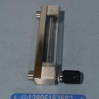 DK800-6F内螺纹玻璃转子流量计,不锈钢螺纹,带调节阀玻璃管流量计