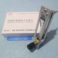 DK800-6F面板式玻璃管浮子流量计, 面板安装引进不锈钢玻璃转子流量计