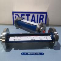FA10-25BF防腐玻璃转子流量计,DN25不锈钢法兰 接头玻璃管浮子流量计
