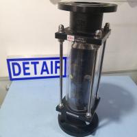 常州双环LZB-80玻璃转子流量计,DN80法兰式玻璃管浮子流量计