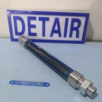 VA10-15F防腐玻璃转子流量计,不锈钢螺纹,气体液体玻璃管浮子流量计