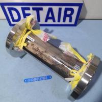 FA10F-65全不锈钢玻璃转子流量计,总长310mm DN65活动法兰流量计