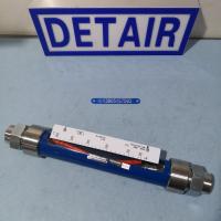 常州双环VA10-25F防腐玻璃转子流量计,G1寸不锈钢内螺纹,玻璃管浮子流量计