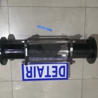 常州双环LZB-100玻璃管浮子流量计,过渡型570mm总长玻璃转子流量计