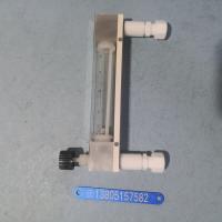 LZB-10F4全四氟玻璃转子流量计 四氟卡套式防腐PVDF玻璃管流量计