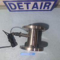 LWGY-50液体涡轮流量传感器,脉冲输出带连接线,不锈钢法兰,水流量计