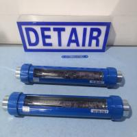 VA10B-25G玻璃转子流量计,内螺纹连接,气体液体玻璃管浮子流量计