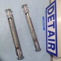 卫生型玻璃转子流量计LZB-WA30S-15,DN15不锈钢卫生卡盘玻璃转子流量计