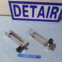 DK800-6F面板式不锈钢玻璃转子流量计, 面板安装不锈钢玻璃管浮子流量计