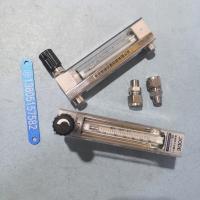 DK800-6F内螺纹玻璃转子流量计, 内螺纹配套卡套不锈钢玻璃管浮子流量计