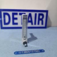 卡套型PVDF防腐流量计,内螺纹四氟玻璃管流量计,卡套四氟防腐玻璃转子流量计