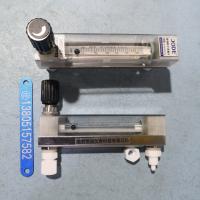 快拧型PVDF防腐流量计,四氟快拧玻璃管浮子流量计,四氟防腐玻璃转子流量计