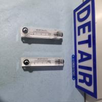 LZM-15ZT有机玻璃管流量计,带调节阀,不锈钢接口ZG1/2螺纹流量计