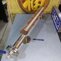 UHZ-519C不锈钢磁翻板液位计,双色磁敏显示磁性浮子液位计, 侧装顶装不锈钢浮子液位计