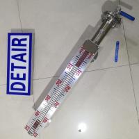 UHZ-519C不锈钢磁翻板液位计,双色磁敏显示磁性浮子液位计, 侧装顶装不锈钢浮子液位计