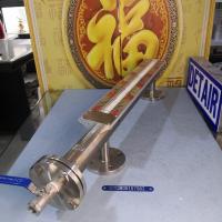 UHZ-519C不锈钢磁翻板液位计,双色磁敏显示磁性浮子液位计, 侧装顶装不锈钢浮子液位计