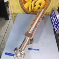 UHZ-519C不锈钢磁翻板液位计,双色磁敏显示磁性浮子液位计, 侧装顶装不锈钢浮子液位计