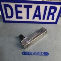 不锈钢316L底进上出型玻璃转子流量计,内螺纹,带调节阀防腐型玻璃管浮子流量计