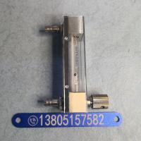 短尺寸100mm长防腐玻璃转子流量计,带调节阀,气体液体玻璃管浮子流量计