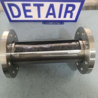 FA30F-65全不锈钢衬四氟玻璃转子流量计,DN65活动法兰,四氟流量计