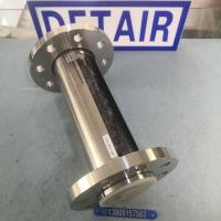FA30F-65全不锈钢衬四氟玻璃转子流量计,DN65活动法兰,四氟流量计