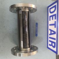 FA30F-65全不锈钢衬四氟玻璃转子流量计,DN65活动法兰,四氟流量计