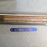 不锈钢双刻度玻璃转子流量计G30-15FE,内螺纹G1/2 刻度加密玻璃转子流量计