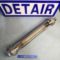 不锈钢双刻度玻璃转子流量计G30-15FE,内螺纹G1/2 刻度加密玻璃转子流量计