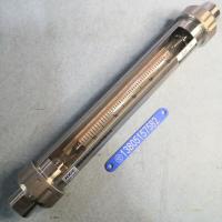 不锈钢双刻度玻璃转子流量计G30-15FE,内螺纹G1/2 刻度加密玻璃转子流量计