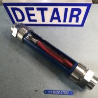 海绵厂刻度加密防腐流量计VA10-40F,不锈钢内螺纹玻璃管浮子流量计