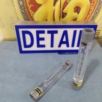 LZG-15T不锈钢接口有机管道流量计,4分接口圆型有机玻璃转子流量计