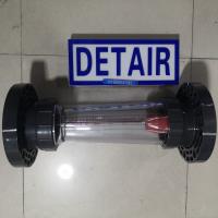 DN125法兰式塑料管浮子流量计,常温常压LZB-125S塑料管转子流量计