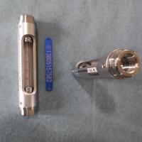 G10-15T内螺纹玻璃转子流量计,G1/2内螺纹200mm总长玻璃管浮子流量计