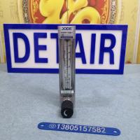 DK800-6FN不锈钢玻璃转子流量计,氮气100L玻璃管浮子流量计,带调节阀防腐玻璃转子流量计