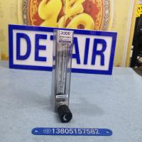 DK800-6FN不锈钢玻璃转子流量计,氮气100L玻璃管浮子流量计,带调节阀防腐玻璃转子流量计
