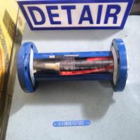 常州双环FA10-50玻璃转子流量计,DN50活动法兰连接,铝合金接头玻璃管浮子流量计