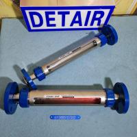 FA40-25F双环玻璃转子流量计,不锈钢接口 DN40活动法兰玻璃管浮子流量计