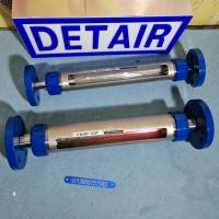FA40-25F双环玻璃转子流量计,不锈钢接口 DN40活动法兰玻璃管浮子流量计