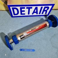 FA40-25F双环玻璃转子流量计,不锈钢接口 DN40活动法兰玻璃管浮子流量计