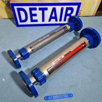 FA40-25F双环玻璃转子流量计,不锈钢接口 DN40活动法兰玻璃管浮子流量计