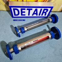 FA40-25F双环玻璃转子流量计,不锈钢接口 DN40活动法兰玻璃管浮子流量计