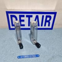 DK800-6FPLF 拉杆式PVDF玻璃转子流量计,全氟醚密封防腐玻璃管浮子流量计