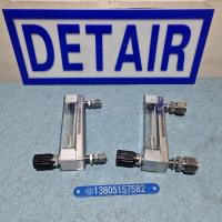 DK800-6FFM全氟醚防腐玻璃转子流量计,耐强酸强碱玻璃管浮子流量计
