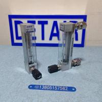 DK800-6FFM全氟醚防腐玻璃转子流量计,耐强酸强碱玻璃管浮子流量计