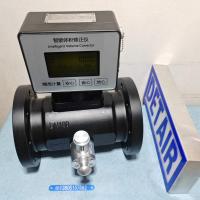 LWQ-100D带温度压力补偿型气体涡轮流量计 DN100智能体积修正仪 气体涡轮流量传感器