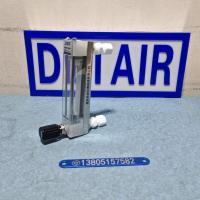 DK800-6FP卡套式四氟防腐玻璃转子流量计,带调节阀PVDF防腐玻璃管浮子流量计