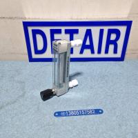 DK800-6FP卡套式四氟防腐玻璃转子流量计,带调节阀PVDF防腐玻璃管浮子流量计