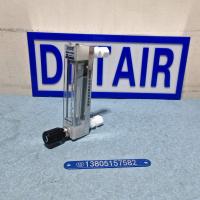 DK800-6FP卡套式四氟防腐玻璃转子流量计,带调节阀PVDF防腐玻璃管浮子流量计